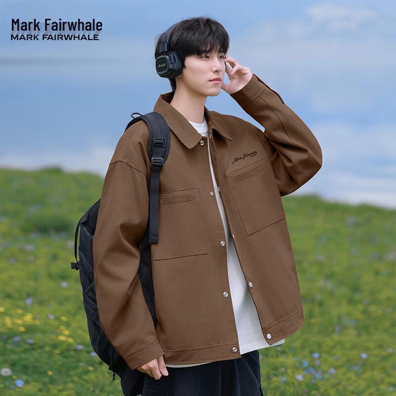 Mark Fairwhale Men's Retro Casual Workwear Jacket