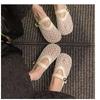 Fashion outer wear hollow bag head half slippers women's summer 2025 new versatile popular flat-bottomed mesh sandals