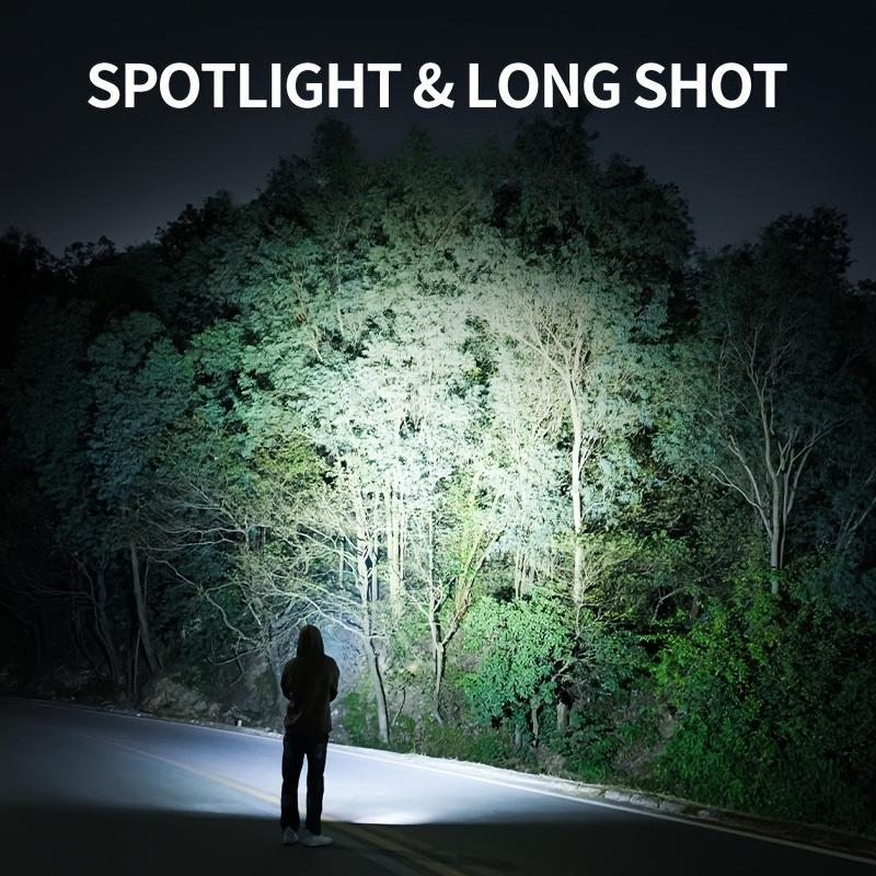 Rechargeable Portable Small Flashlight Windproof Ignition Flashlight, Suitable for Outdoor Exploration and Night Work,camping Equipment