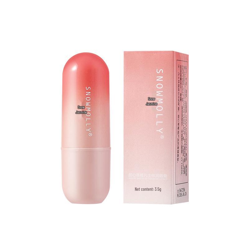 Snow Jasmine Lip Balm Set: Hydrating, Exfoliating, Moisturizing Primer that Nourishes and Fades Lip Lines, Perfect Gift Box