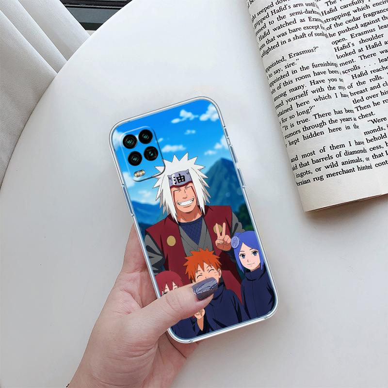 RA22 NARUTO Jiraiya Transparente Handyhülle für Motorola Moto G7 G8 G9 G84 G85 G73 G24 G15 Z2 Play Power Plus