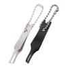 2Pcs Stainless Steel Fishing Line Tweezers Double Loop Opening Pliers Quick Split Rings Opener Tool Fishing Accessories