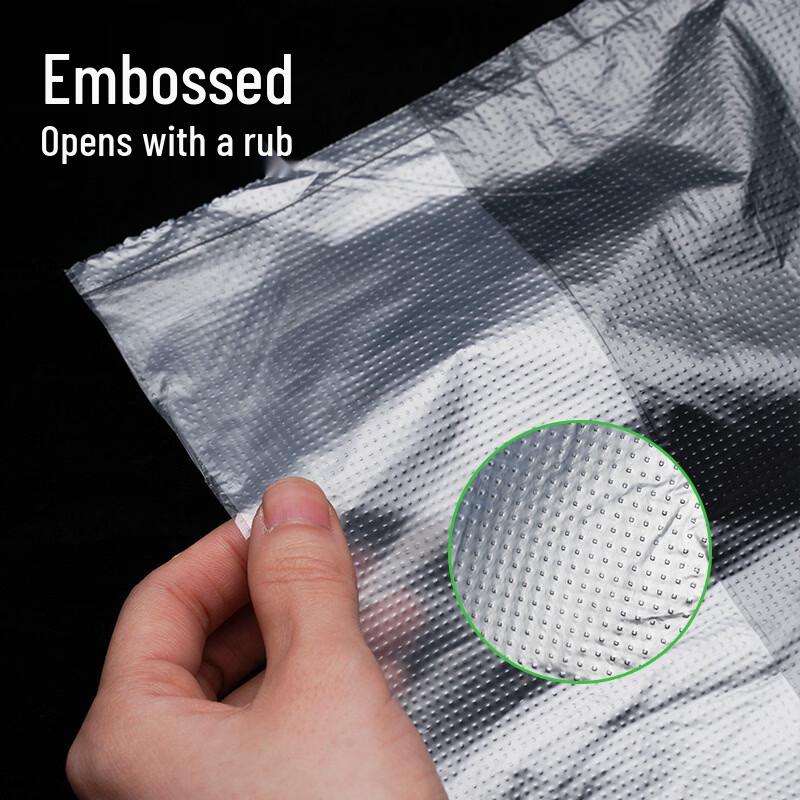 OIMG Disposable Kitchen Food Storage Bags with Handles