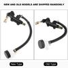 Rear Brake Master Cylinder, Premium Foldable Hydraulic Pump for , Aluminum Alloy, Black, Brand New