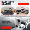 Reliable-Chrome Stereo Dash Panel Housing Kit Trim Cover For Switch Accent For Touring Glide Electra Street Glid Ultra 14