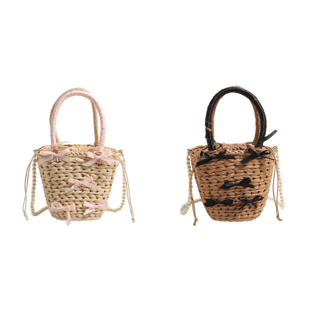 

АРВАЛОЛЕТ Стрэнд-Эмngetasche mit Schleife und Perlenkettenriemen Handtasche, G