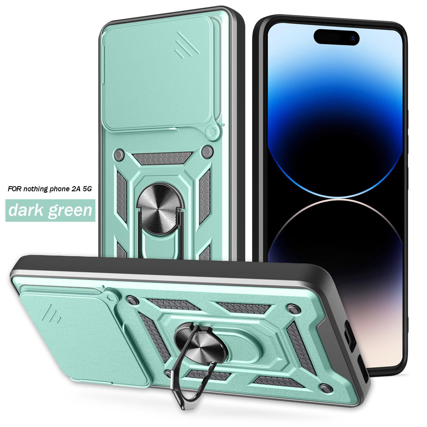 

For Nothing Phone 2a Plus Case Nothing Phone 2a Cover Magnetic Ring Holder Armor Phone Case Slide Camera Protect Back Cover Nothing Phone (2a) Plus