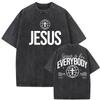 Fathers Day Fishers of Men Merch T Shirt Men Women Vintage Washed Hot Sale Tshirt High Quality Oversized T Shirts Streetwear