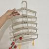 Adjustable Baby & Kids Clothes Rack with Trouser Clips and Small Hangers