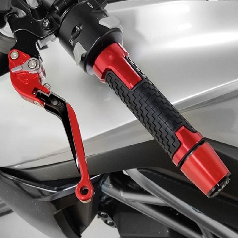 For YAMAHA FZ6 FAZER FZ-6 2004 2005 2006 2007 2008 2009 2010 Motorcycle Aluminum Brake Clutch Lever Handlebar Handle Grips Ends