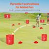 Backyard Golf Game 3 Hole Portable Bucket Golf Game for Kids and Adults