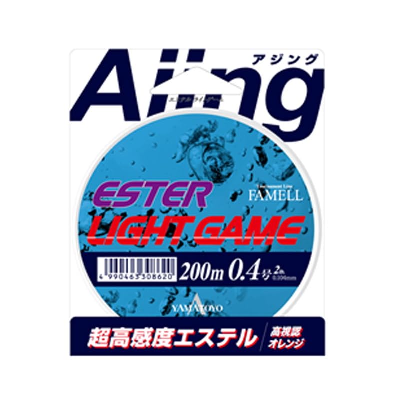 

Yamatoyo Tegus Ester Light Game 200m Оранжевый (Яматоё) нет. 0,3