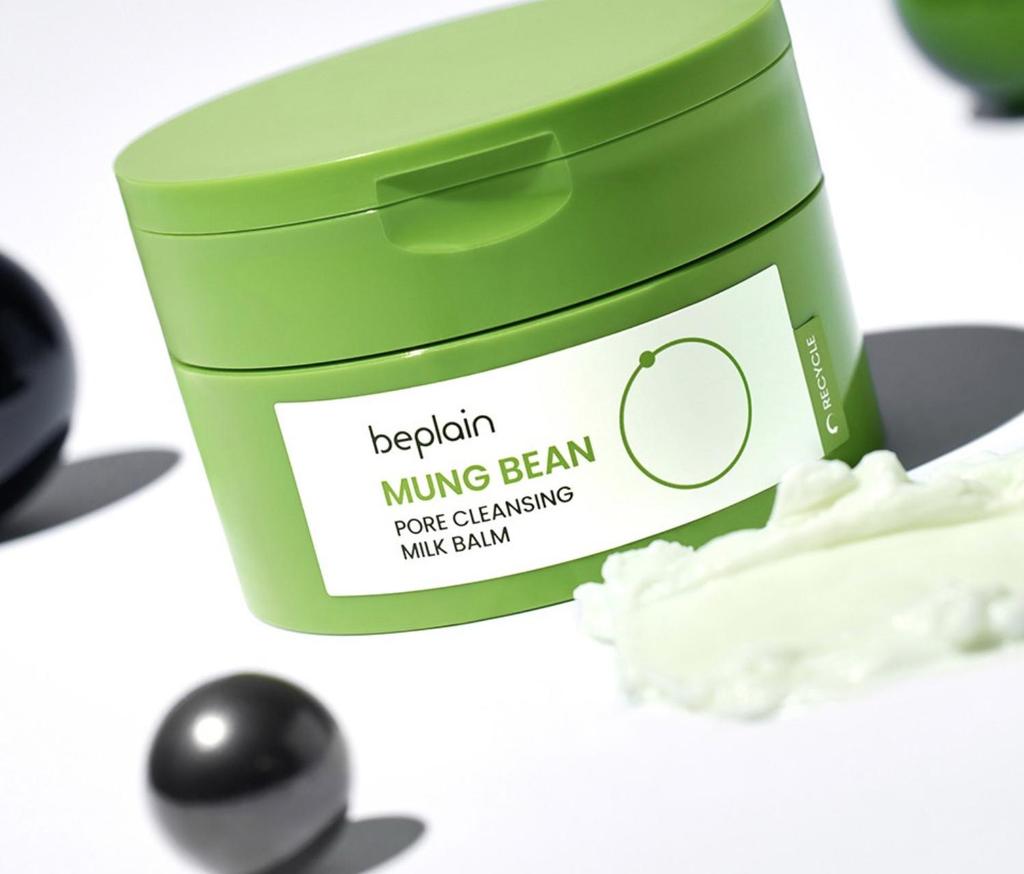 beplain Mung Bean Pore Cleansing Milk Balm Deep Purifying 100ml