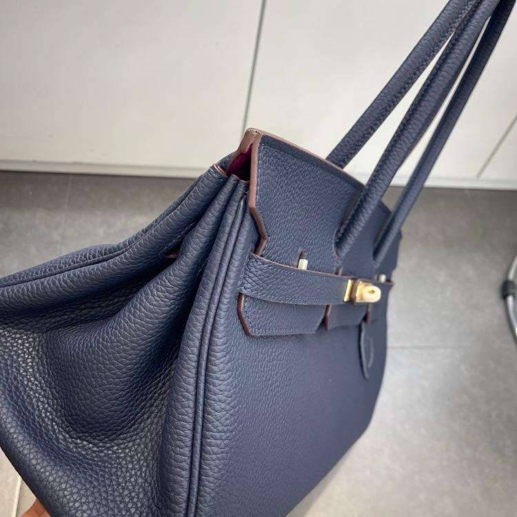 Grenzüberschreitender Trend Tasche kurze Version übergroße tragbare Schultertasche TOGO erste Schicht Rindsleder großes Fassungsvermögen Riesenpackung