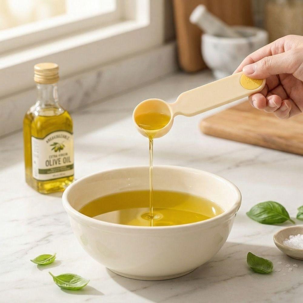 Portable Kitchen Measuring Spoon Stacking Coffee Sugar Scoop Baking Measuring Set  Cake Baking