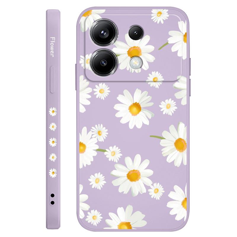 

Flying Daisies Phone Case For Xiaomi Poco F7 X7 X6 F6 M6 M5 M5S F5 X5 F4 X4 M4 F3 M3 X3 Pro 4G 5G GT Silicone Cover Poco X6