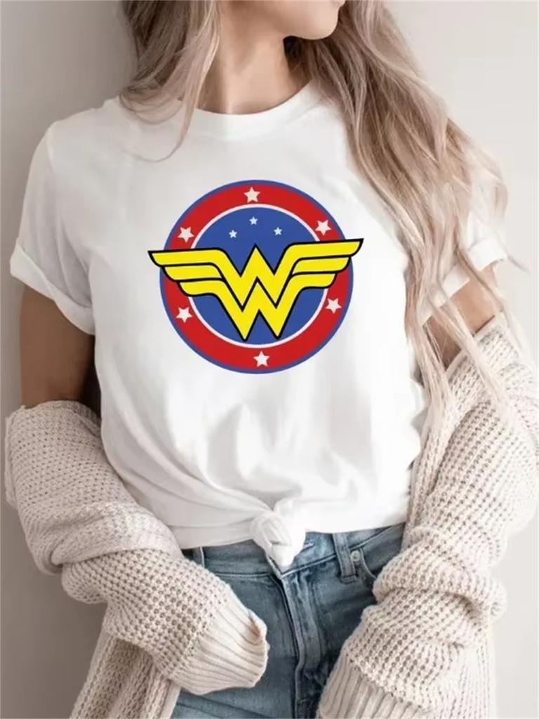 Wonder TShirt Feminist Girl Power TShirt Superhero Mom TShirt Wonder Mom Womens Pattern  TShirt
