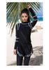 Women's Sun Protection Wetsuit: Long Sleeve & Pants, Slimming, Quick Dry, Jellyfish-Resistant for Snorkeling & Surfing