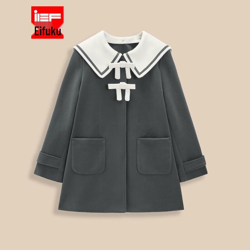 IEF Women's 2025 Autumn/Winter Wool Blend Coat