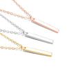 EManco Necklace Factory Price Flowing Geometric Vertical Pendant Necklace New Creative Jewelry Fashion Necklace