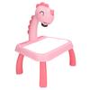 Drawing Projector Table Cute Dinosaur Design Bright Colors Detachable   Projector for Kids Education