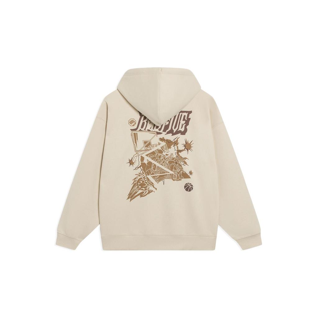 Li Ning Sweatshirt Unisex Helles Milchbraun AWDT089-1