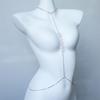 Euro-American Dollar Symbol Rhinestone Chest Chain Euro-American Bikini Sexy Body Chain Women'S Jewelry Body Chain