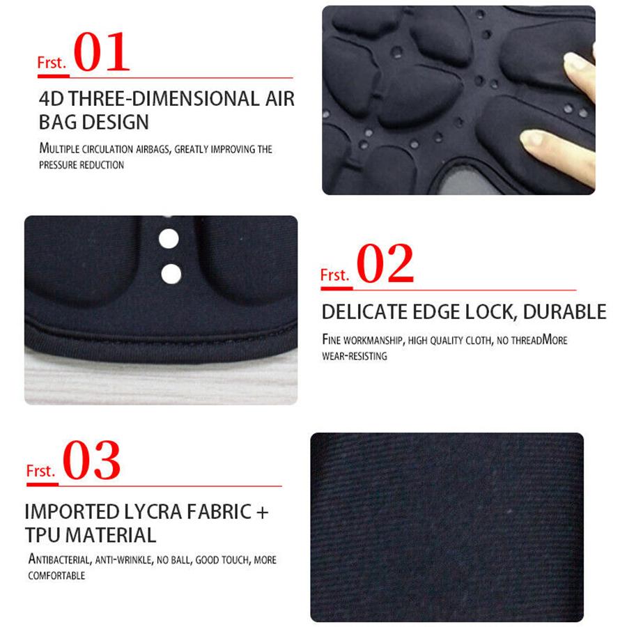 Helmet Inner Protection Pad Inner Lining Of the 4-D Shock Absorber Breathable for Motorcycle Racing Riding Outdoor