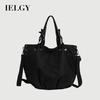 Retro Large Capacity Canvas Bag Commuter Portable Tote Bag