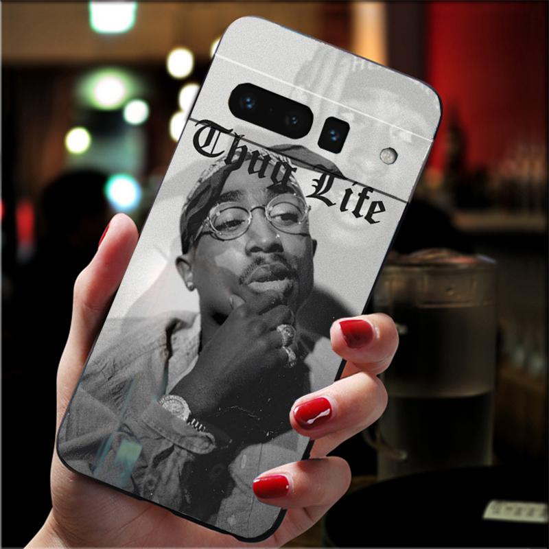 Handyhülle für Google Pixel 10 9 Pro XL 9A 8 7 6 Pro Pixel 8A 7A 6A Pixel 8 7 6 5 Tupac 2pac Sänger Hülle