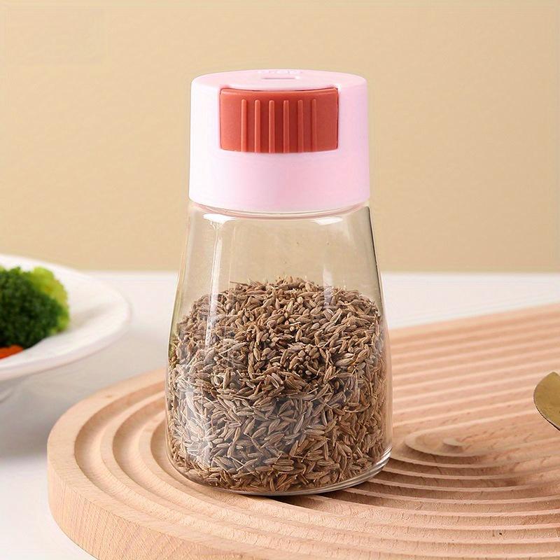 1PC Household Kitchen Seasoning Bottle Combination Set Press Quantitative Seasoning Bottle Set Household