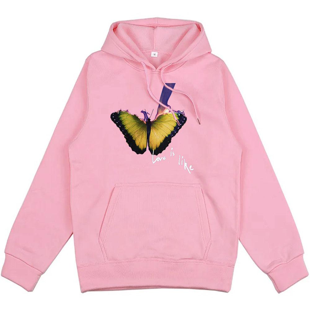 Love Is Like Hoodies Men Women Clothing Album Graphic Printing Sudaderas Hooded Long Sleeve Male Pullovers