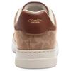 COACH Highline Leather Low top Skateboard Shoes Women's Brown CW970-XH9
