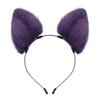 Bandeau Oreilles d'Animal Poilues Accessoire Peluche Cosplay pour Fête d'Halloween