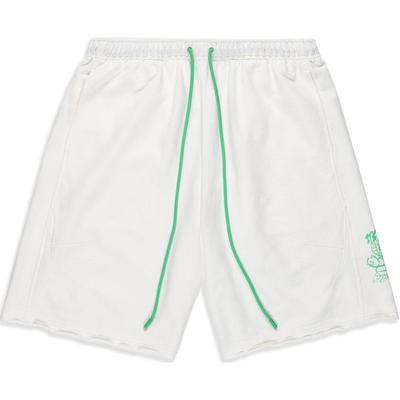 Li Ning X League Of Legends Pool Party Collaboration Letter Print Loose Casual Straight Leg Shorts Men Shorts Off-White AKST831-4