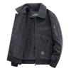 Giacca invernale da uomo in pile addensato caldo giacca casual da uomo cappotto in lana di agnello moda giacca a vento militare