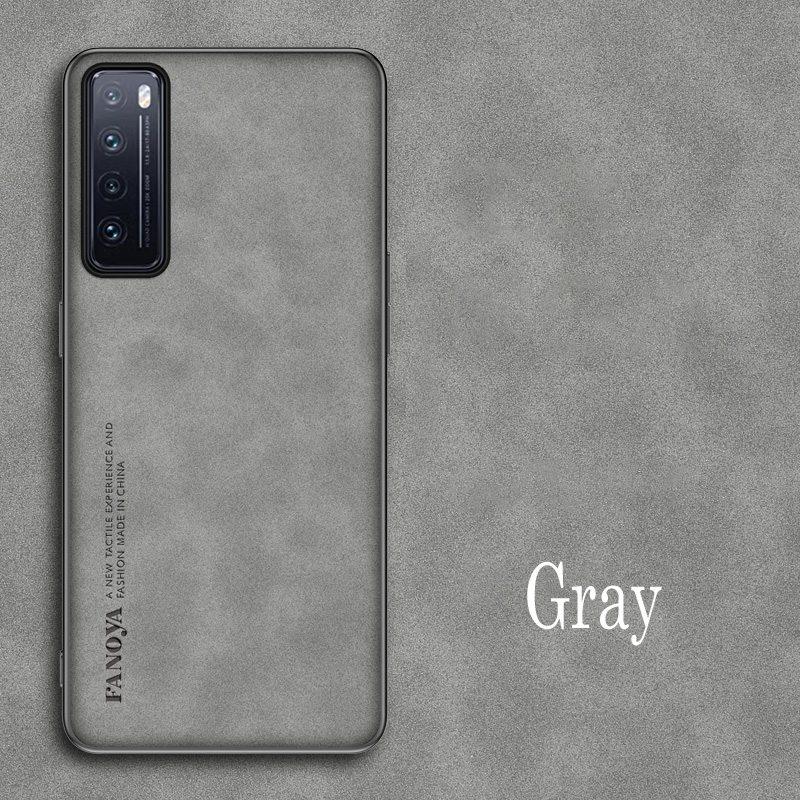 Für Huawei Nova 7 Pro Luxus Schafsleder Stoßfestes Silikonhülle Für Huawei Nova 7 Pro 7i SE 7SE Youth Handyhülle Abdeckung