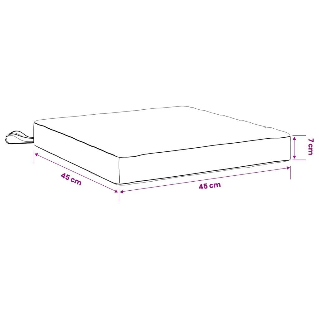 4 piece seat cushions SOEST 4 pcs. 100percent Polyester Multicolor