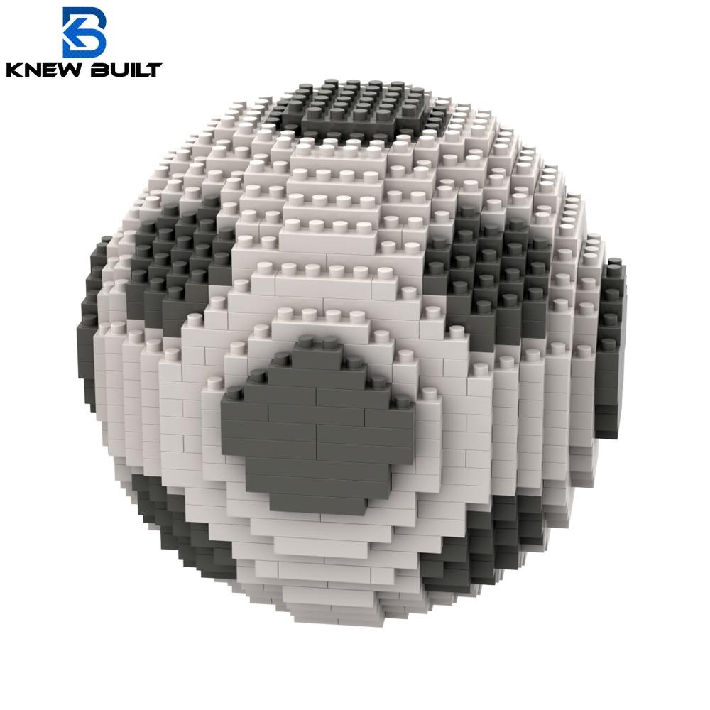Wucifang Bags Unisex Kids Knew Built Football Model Mini Building Blocks Kids Assemble Toys Soccer Gift Bricks Classical Decoration For Fun