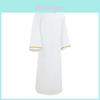 Good Omens Aziraphale Costume With Clergy Robe For Halloween Cosplay And Stage Performance