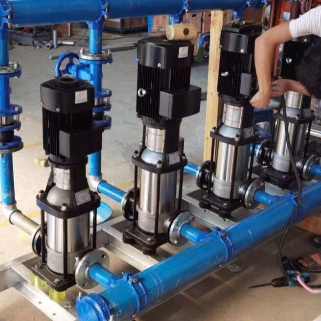 Yuehua DL45 Multi-stage Stainless Steel Automatic Booster Pump for High-rise Water Supply