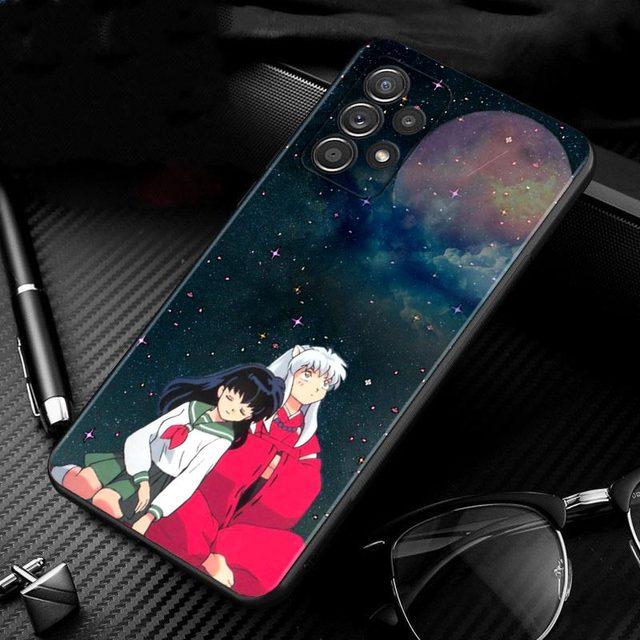 Husă din silicon drăguță Inuyasha pentru Samsung Galaxy A51 A71 A41 A31 A11 A01 A72 A52 A42 A32 A22 A21s A02s A12 A02
