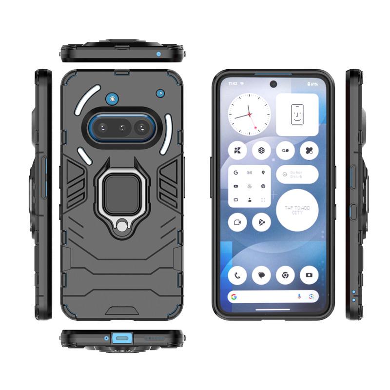 For Nothing Phone 3a Case For Nothing Phone 3a Cover Bumper Shockproof Armor PC Silicone Phone Back Cover For Nothing Phone 3a