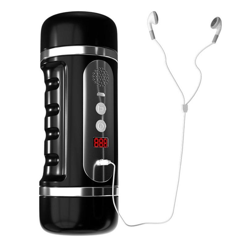 With An Audio Function Male Fully AUTOMATIC Masturbator Electric Masturbators SEX TOYS FOR MEN
