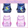 Adorable Cartoon Nylon School Backpack For Boys And Girls In Grades 1-2 With Large Capacity