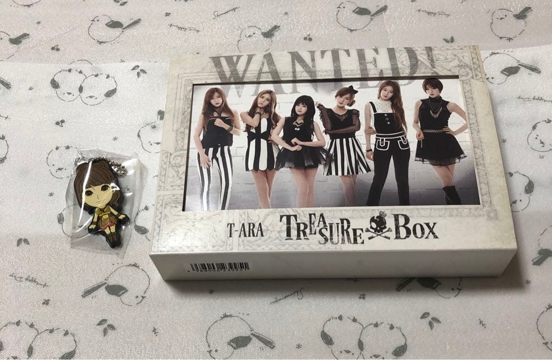 

[USED] T-ARA TREASURE BOX CD+DVD+Keychain