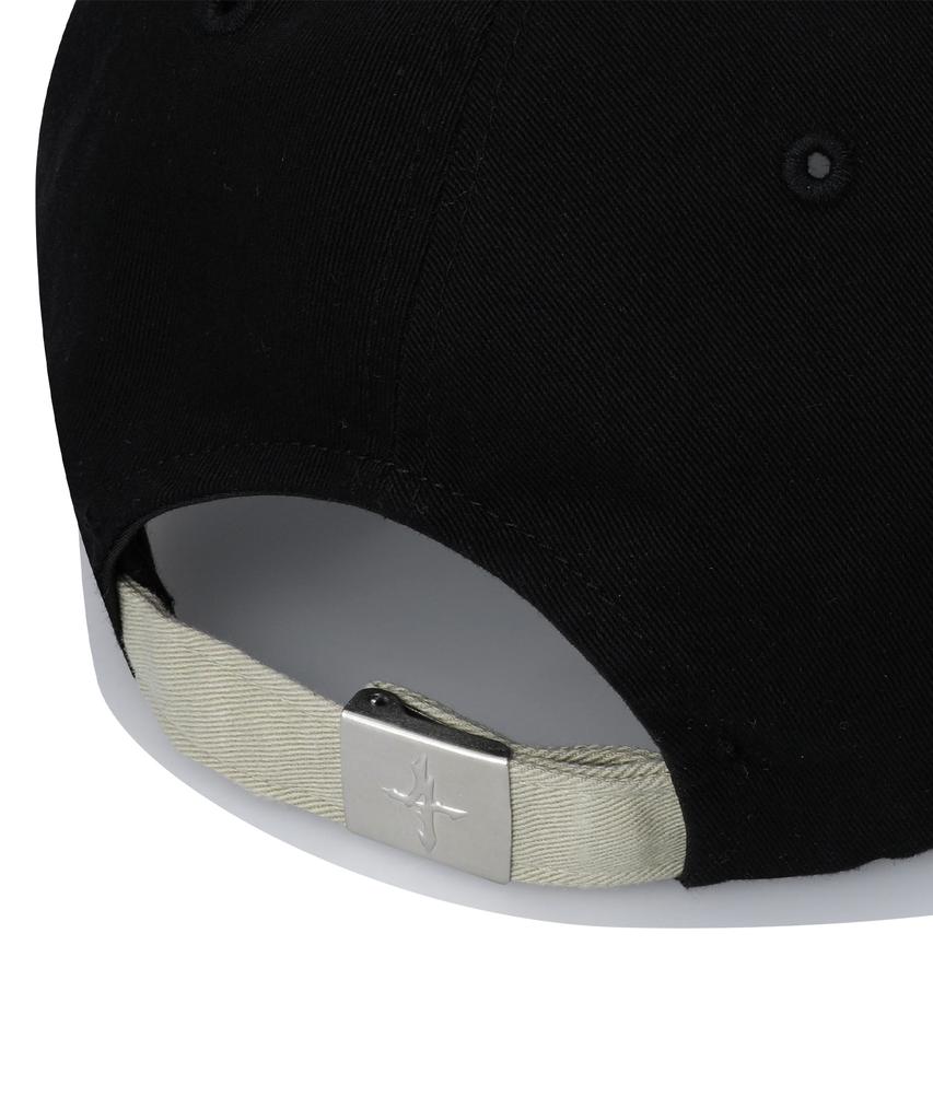 NOT4NERD N4Nd Logo Applique Ball Cap - Black