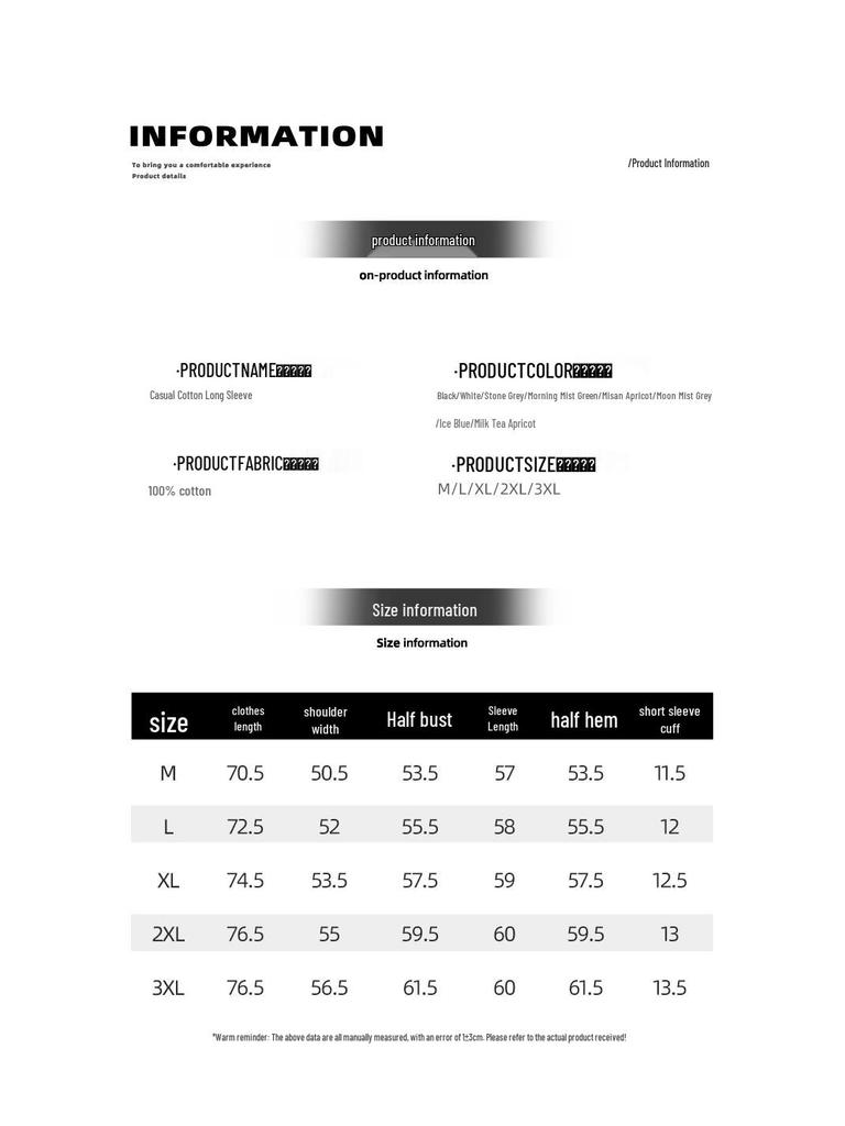 JEANSWEST LIFE Men's 2025 Loose-Fit Long-Sleeve T-Shirt