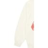 Palace Fleece Tri-Ferg Crew Soft White Unisex Tops P24CS064