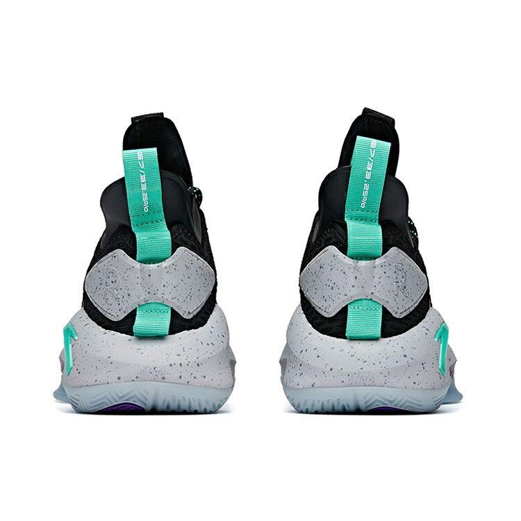 Anta RR6 Rajon Rondo Basketball Shoes Men Sneakers Black Purple Grape 912021101-2